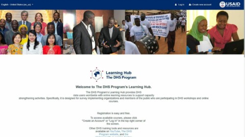 DHS Dataset Users Online Course