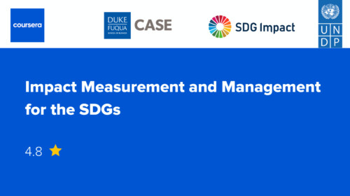 Impact Measurement & Management for the SDGs
