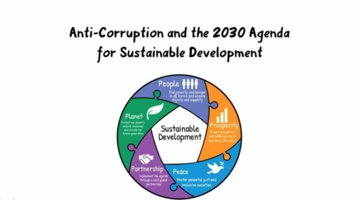 Anti-corruption and the 5 pillars of sustainable development